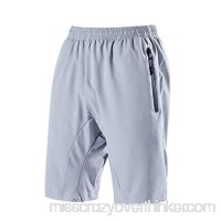 yoyorule Casual Pants Men's Summer Casual Pure Color Quick-Drying Loose Sport Breathable Shorts Pants Xl B07PTYCNX8